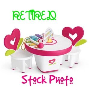 AMERICAN GIRL BITTY TWINS BITTY BABY Art & Music Play Table **Retired**